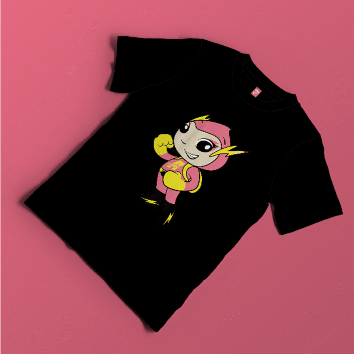 Amazinga majica sa Zinga printom - Crna